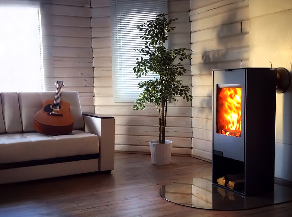 Poêle scandinave près de Mérogis